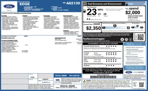 Ford Edge Sel - Thumbnail 6