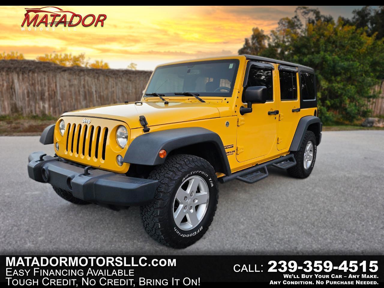 Jeep Wrangler Unlimited4Wd 4Dr Sport - View 1