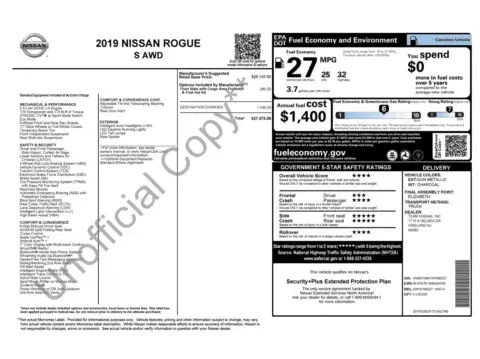 Nissan Rogue S - Thumbnail 5