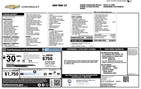 Chevrolet Trax Lt - Thumbnail 5
