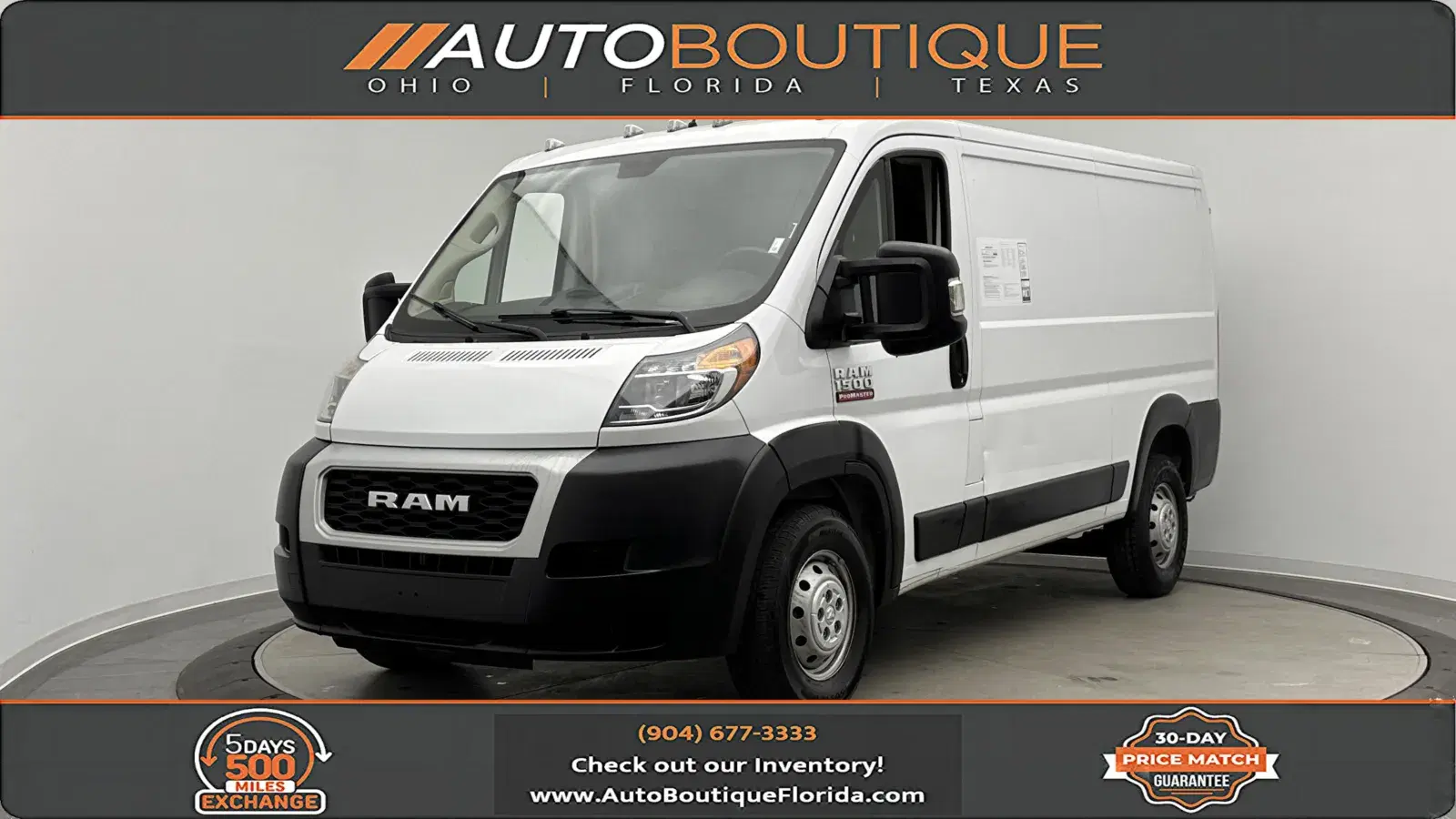 Ram Promaster Cargo Van 1500 136 Wb - View 1