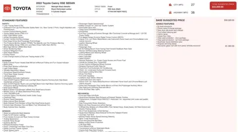 Toyota Camry Xse - Thumbnail 5