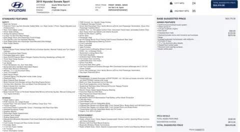 Hyundai Sonata 2.4L Sport - Thumbnail 5