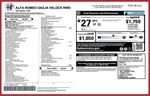 Alfa Romeo Giulia Veloce - Thumbnail 5