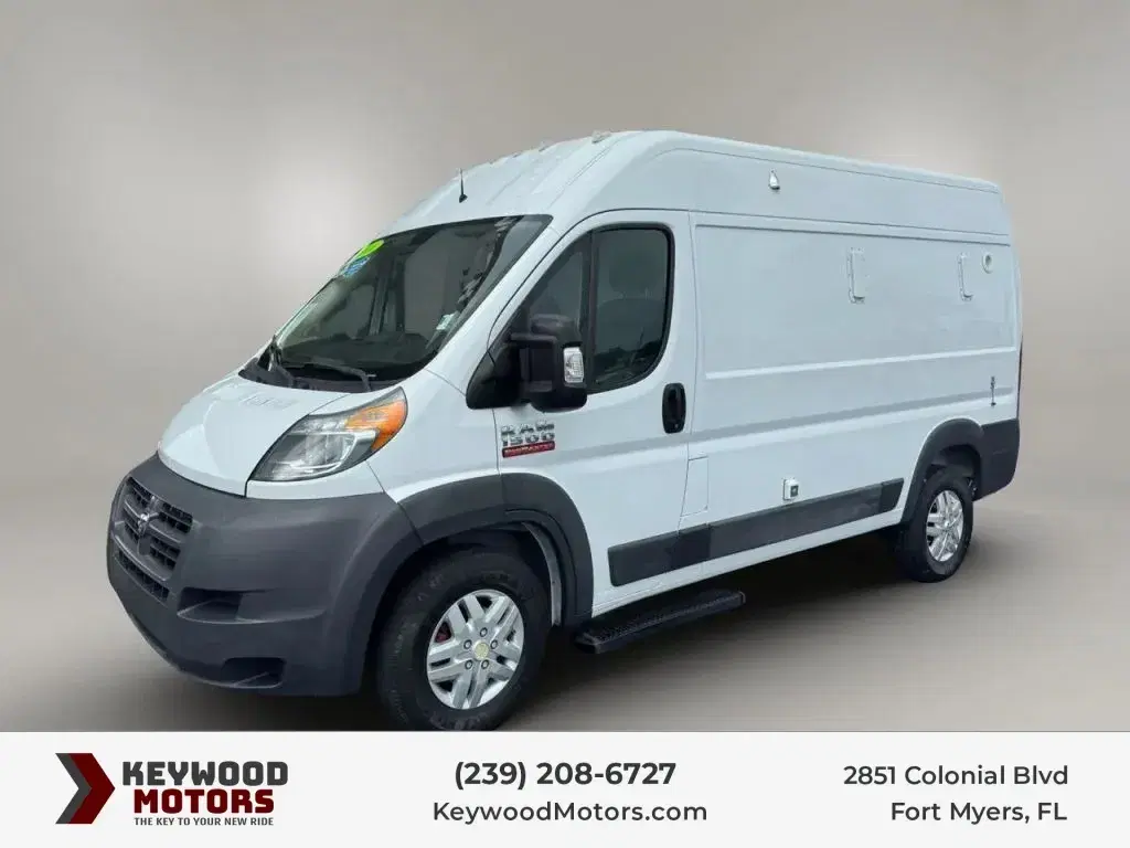 Ram Promaster Cargo Van 1500 High Roof Van 3D - View 1