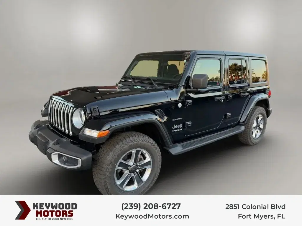 Jeep Wrangler Unlimited Sahara Sport Utility 4D - View 1