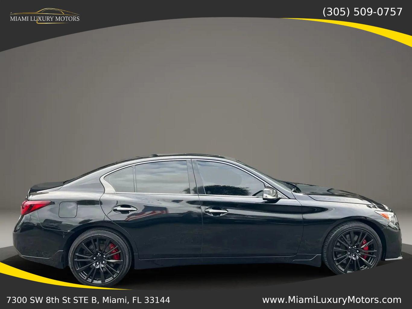 Infiniti Q50 Red Sport 400 Sedan 4D - Thumbnail 2