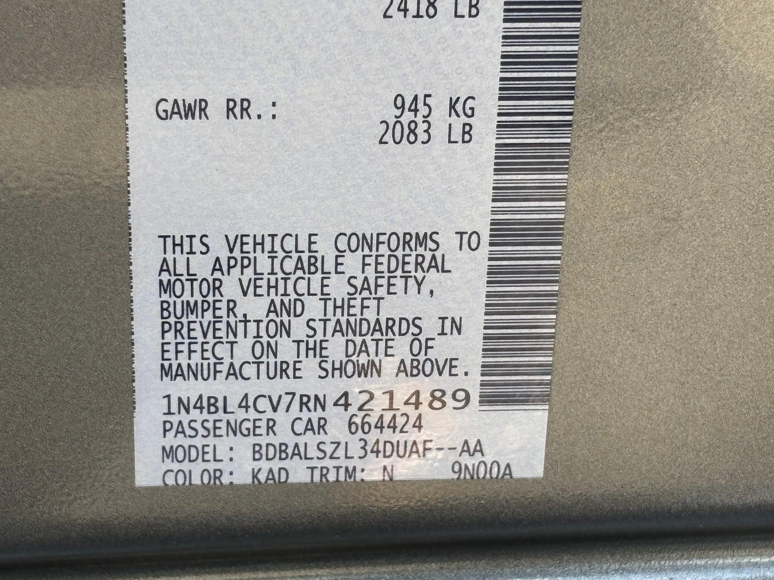 Nissan Altima Sr Fwd - Thumbnail 10