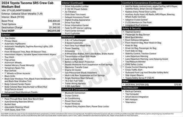 Toyota Tacoma Sr5 4X4 Double Cab - Thumbnail 11