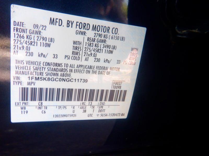 Ford Explorerst 401A Pkg St High Pkg Co Pilot 360 Assist+ - Thumbnail 19