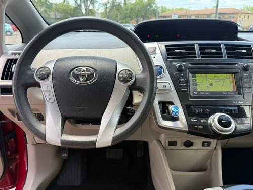 Toyota Prius V Wagon Three Power Lumbar Navigation Camera 153K Miles Sold - Car For Sale - Tampa Hybrids In - Thumbnail 13