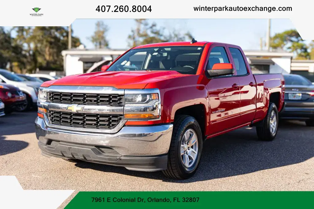 Chevrolet Silverado 1500 Double Cab Lt Pickup 4D 6 1/2 Ft - Thumbnail 2