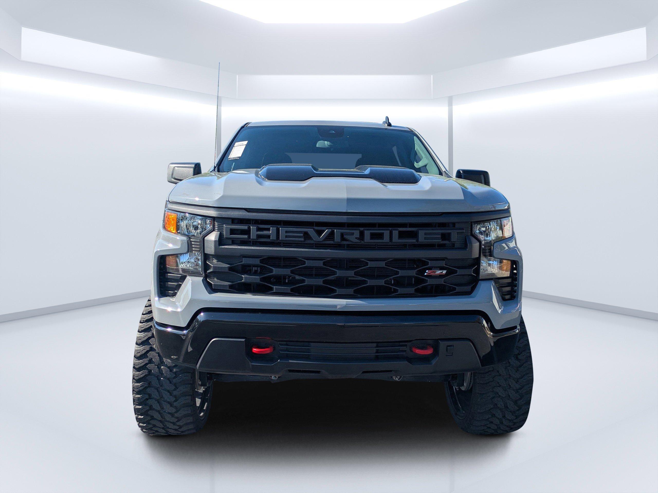Chevrolet Silverado 1500 Crew Cab Pickup Custom Trail Boss With Navigation & 4Wd - Thumbnail 9