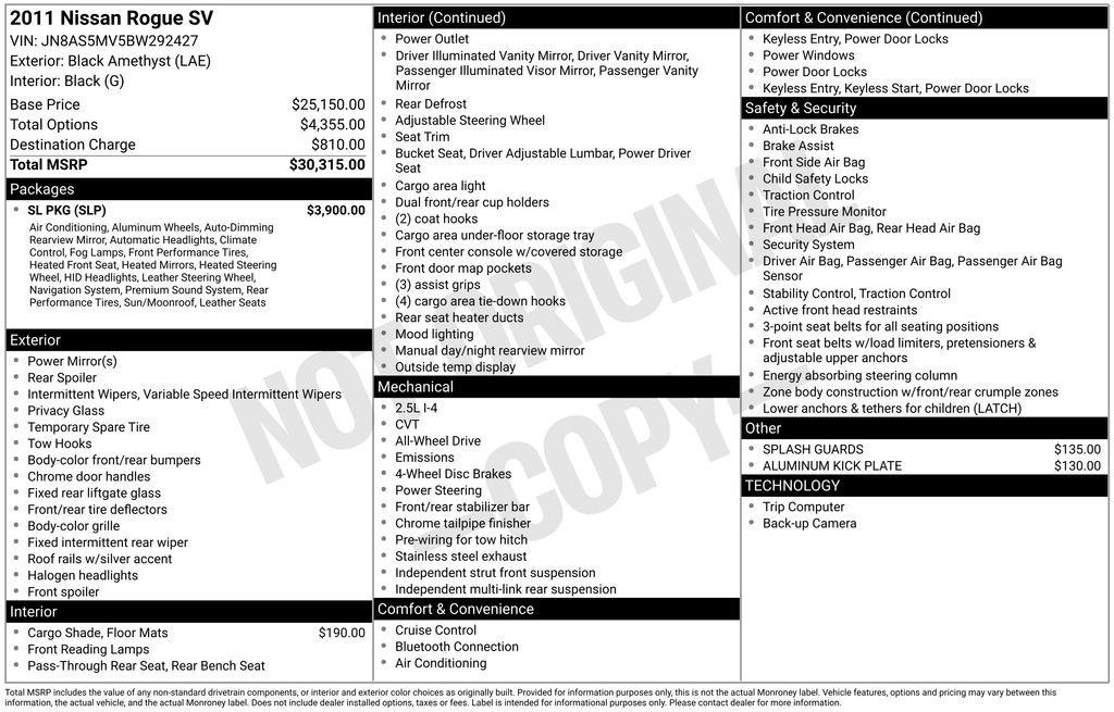 Nissan Rogue Sv - Thumbnail 4