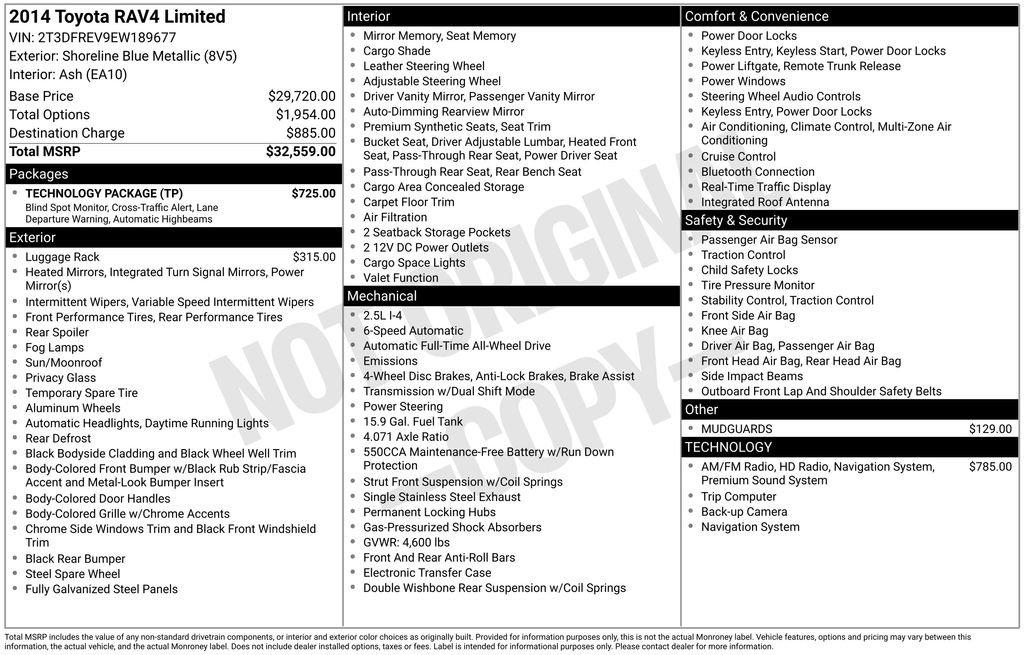 Toyota Rav4 Limited - Thumbnail 4
