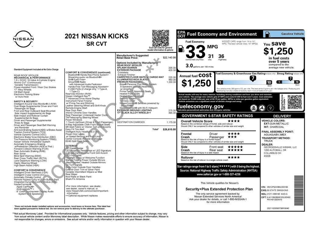Nissan Kicks Sr - Thumbnail 5
