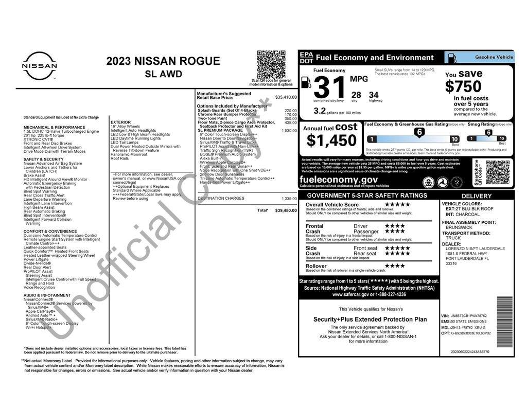 Nissan Rogue Sl - Thumbnail 5