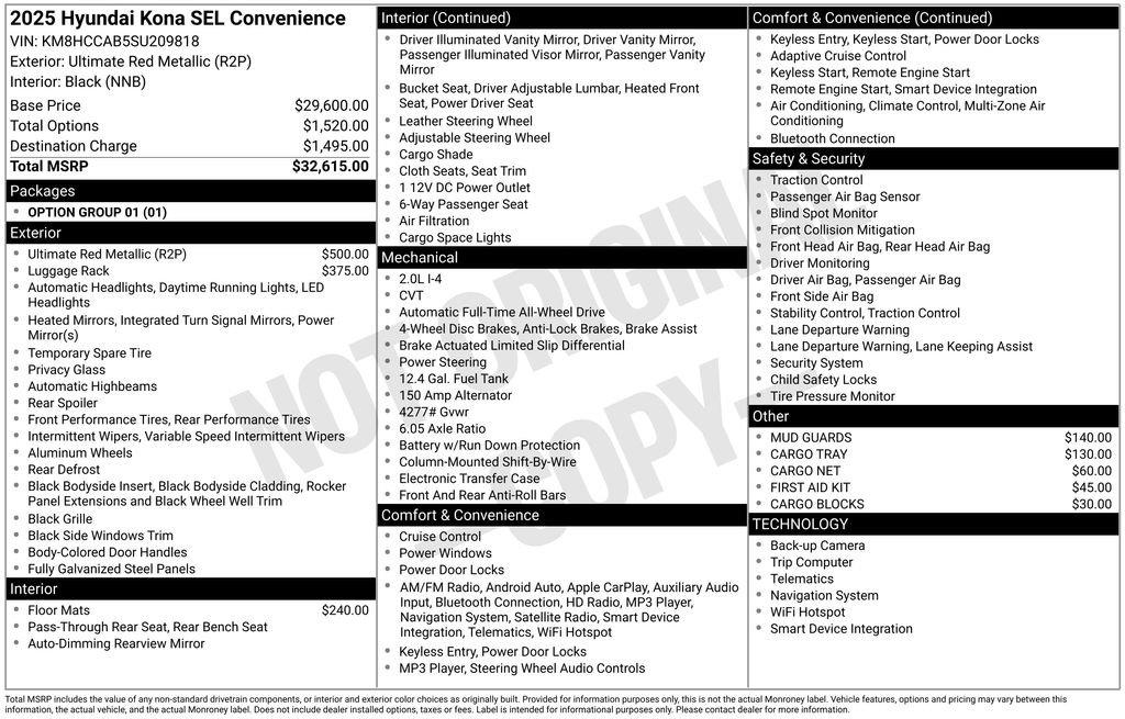 Hyundai Kona Sel Convenience - Thumbnail 4