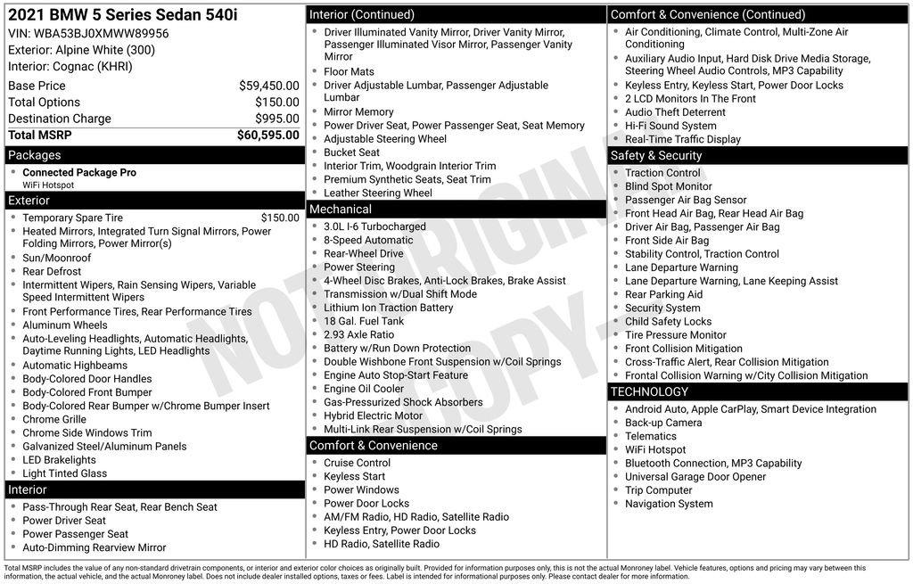 BMW 5 Series 540I - Thumbnail 4