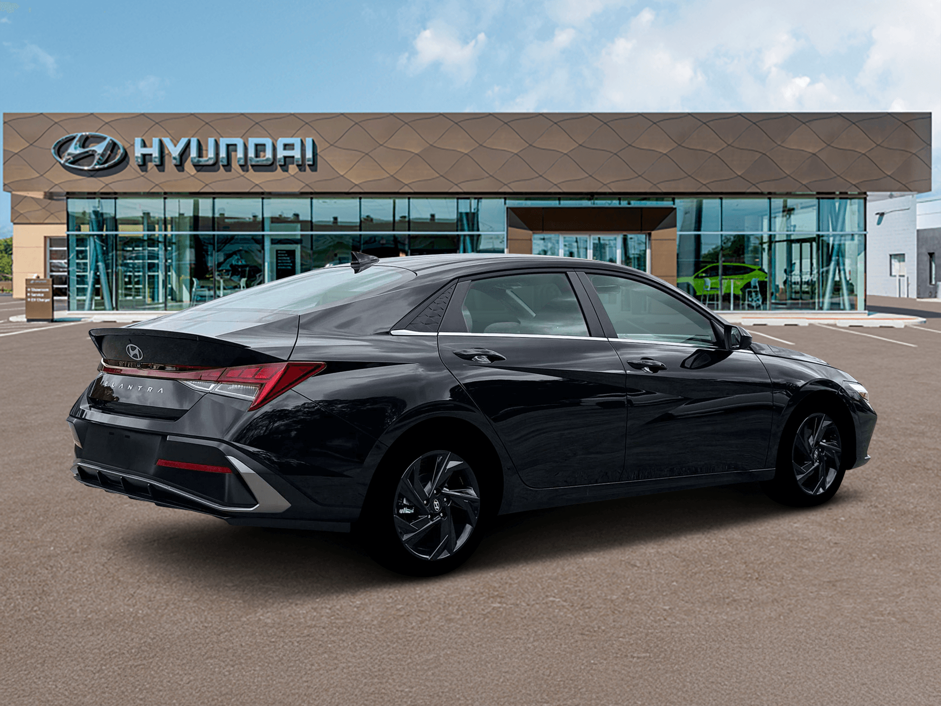 Hyundai Elantra Sel Sport Premium Fwd 4D Sedan - Thumbnail 9
