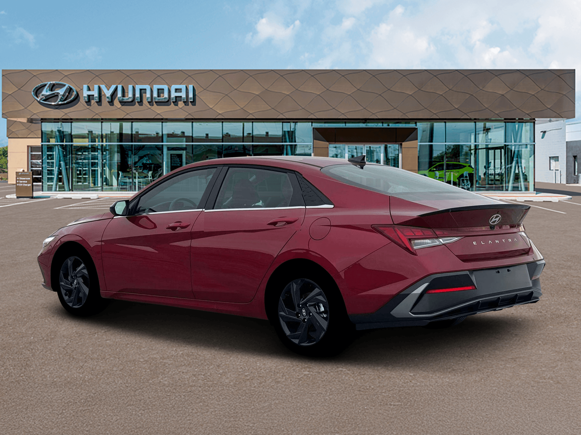 Hyundai Elantra Sel Sport Premium Fwd 4D Sedan - Thumbnail 5