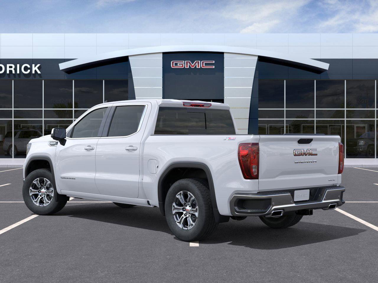 GMC Sierra 1500 Sle Four Wheel Drive Crew Cab - Thumbnail 3