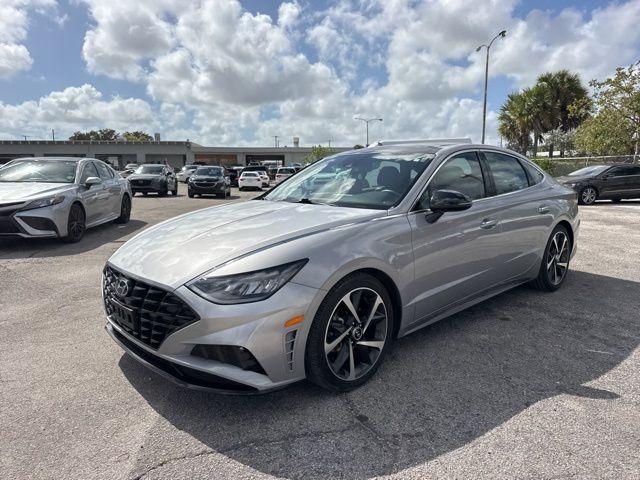 Hyundai Sonata Sel Plus In Hollywood Fl | Kmhl44J29Pa271194 | Toyota Of Hollywood'S Amazinn Used Cars - Thumbnail 7