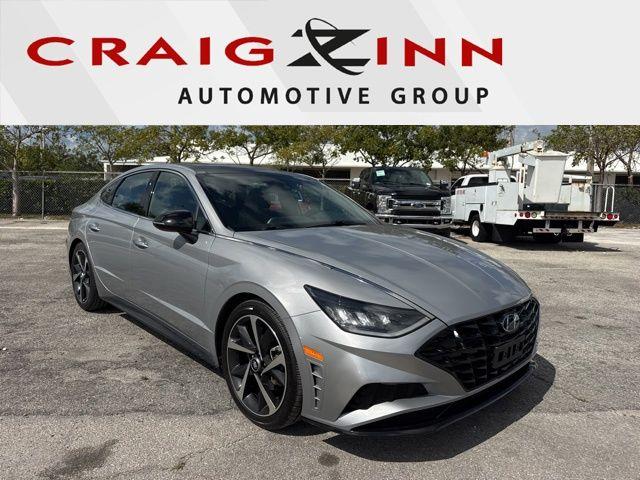 Hyundai Sonata Sel Plus In Hollywood Fl | Kmhl44J29Pa271194 | Toyota Of Hollywood'S Amazinn Used Cars - View 1