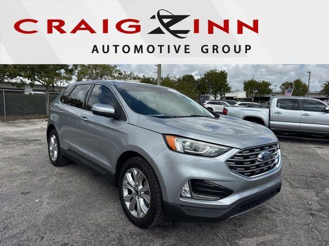 Ford Edge Titanium In Hollywood Fl | 2Fmpk4K95Nba41690 | Toyota Of Hollywood'S Amazinn Used Cars - View 1