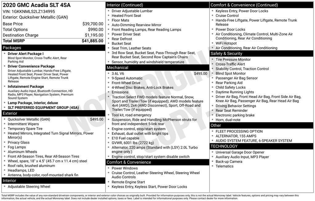 GMC Acadia Slt - Thumbnail 4