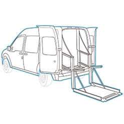 Chevrolet Express 2500 Rwd Upfitted Cargo Van - Thumbnail 2
