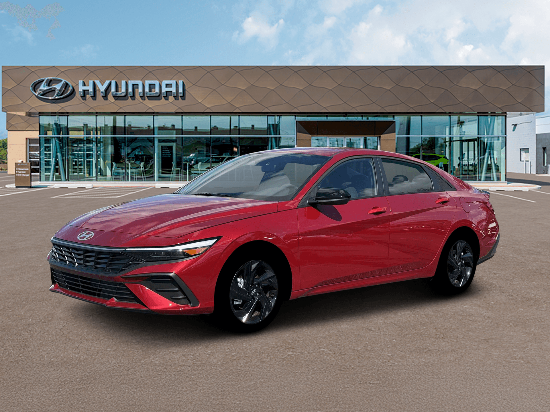 Hyundai Elantra Sel Sport Fwd 4D Sedan - Thumbnail 3