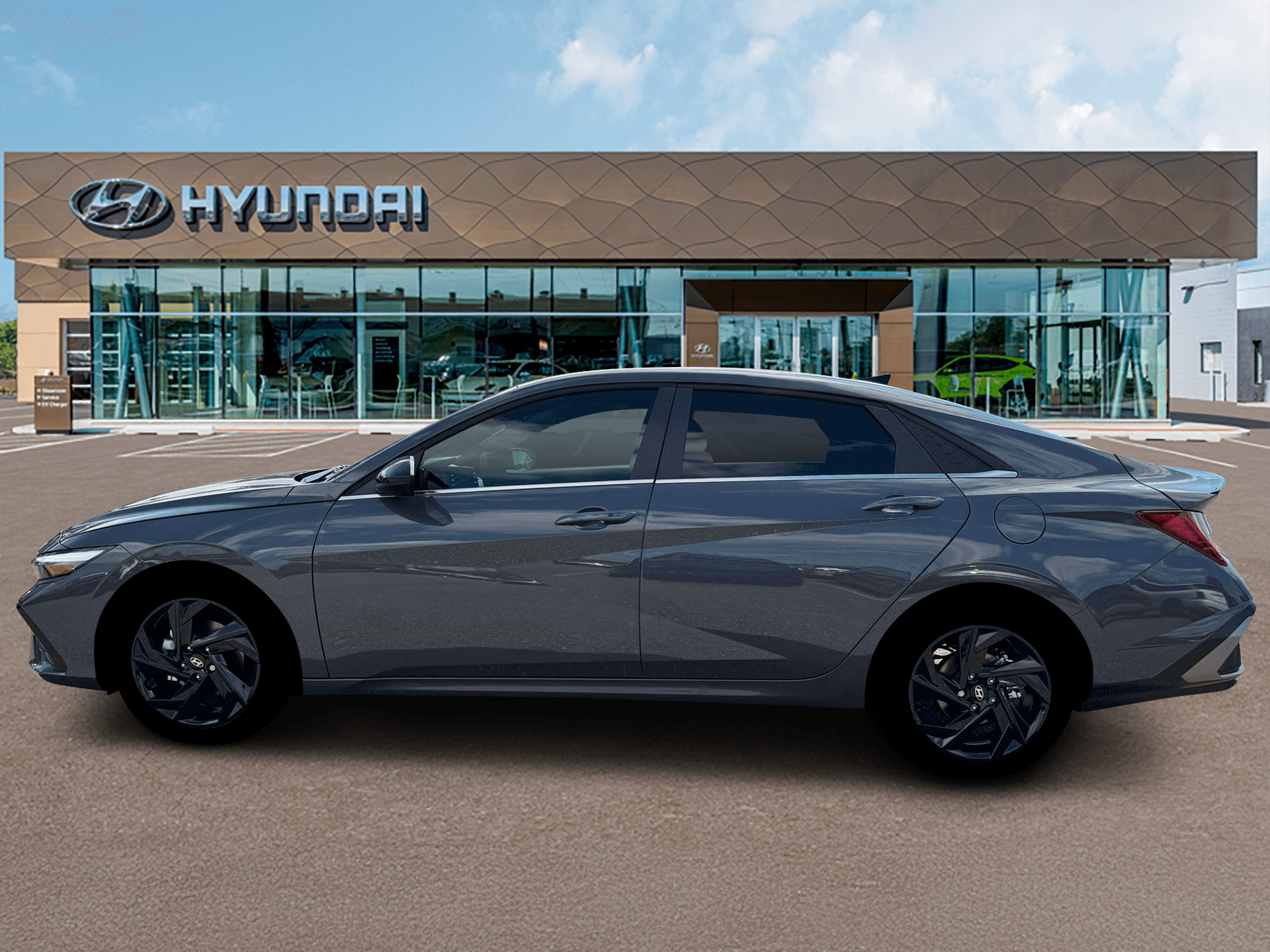 Hyundai Elantra Sel Sport Premium Fwd 4D Sedan - Thumbnail 4