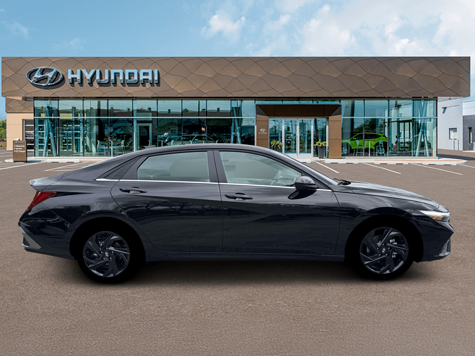 Hyundai Elantra Sel Sport Premium Fwd 4D Sedan - Thumbnail 10