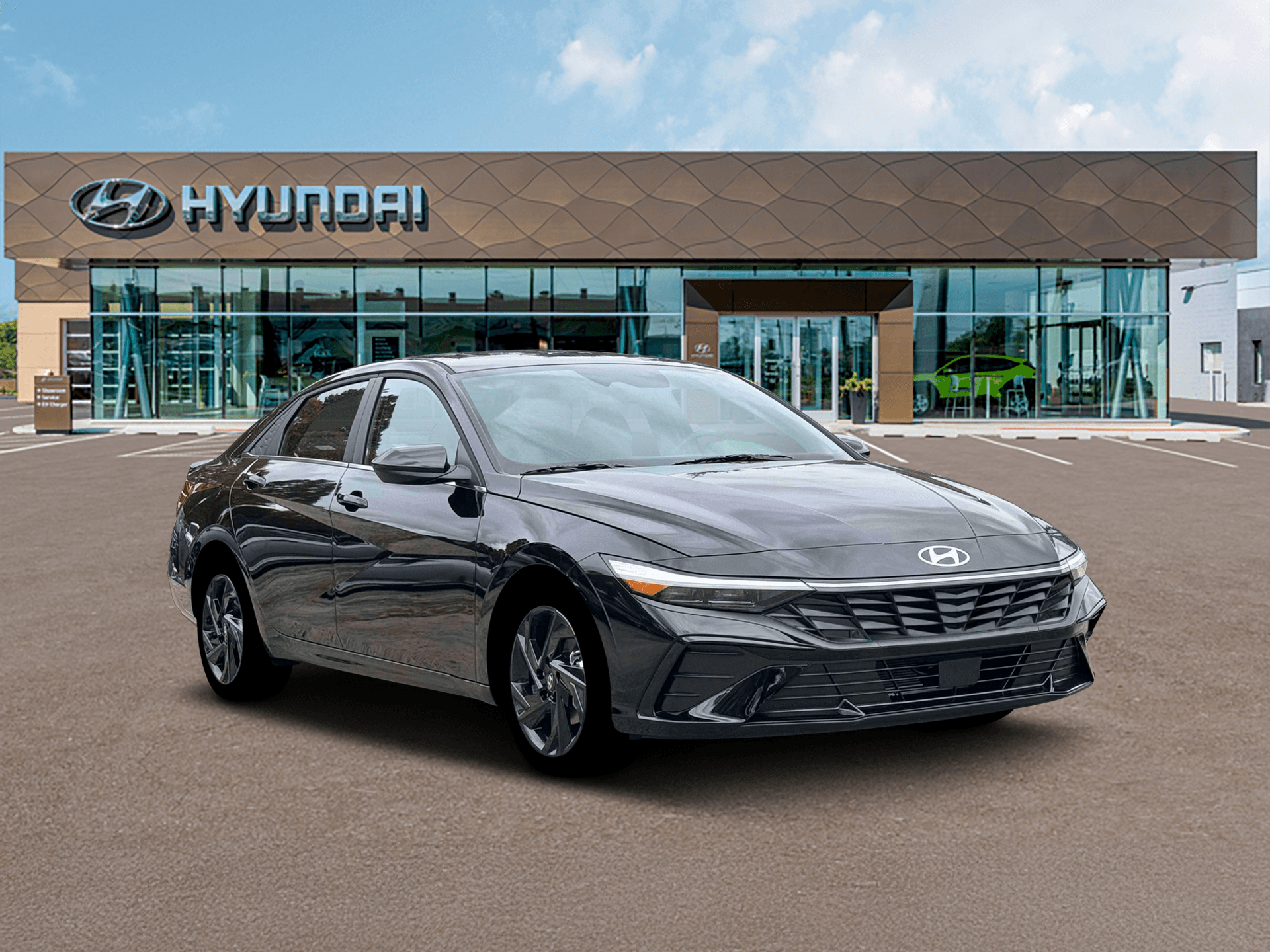 Hyundai Elantra Sel Sport Premium Fwd 4D Sedan - Thumbnail 12